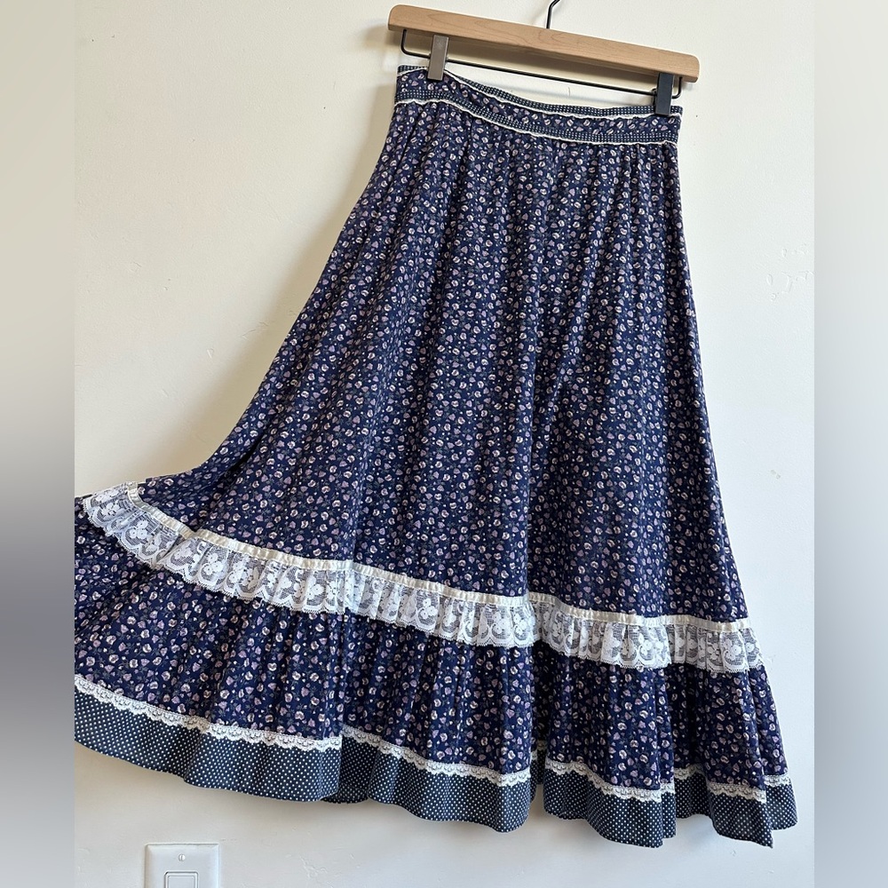Beautiful Jessica’s Gunnies Prairie Skirt - Vintage Size 9 - Picture 6 of 8